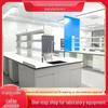 Steel Lab Bench with Fume Hood and Chemical-Resistant Surface