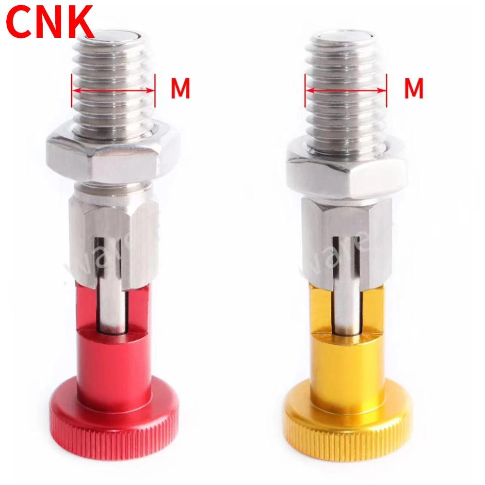 M6/M8/M10/M12 Bolt Multifunction Spring Stop Indexing Pin Self Locking Reset Type Knob Plunger Indexing Bolt Positioning Pin