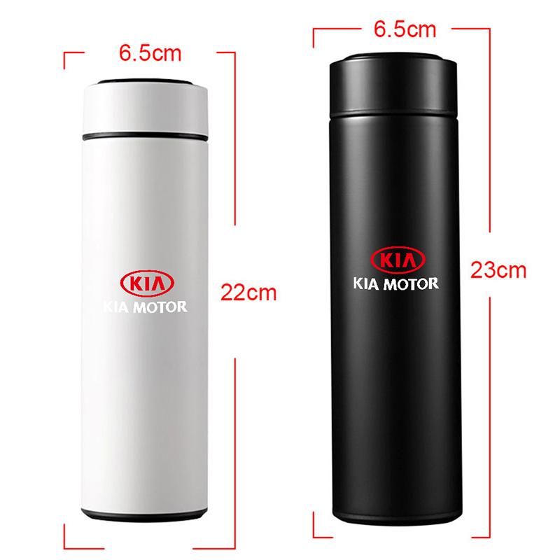 Stainless Steel Intelligent Thermos Cup Temperature Display Thermos Bottle For KIA KN Rio Sportage Cerato Soul Sorento Picanto szvm60