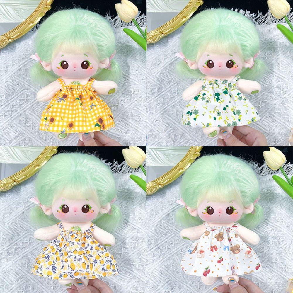 Cute Princess Dress Doll Skirt Jumpsuit  20cm Cotton Doll/EXO Idol Dolls