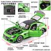 1:18 Mercedes Benz AMG GTR Alloy Sports Car Diecast Model Sound & Light Simulation Toy Collect Ornaments Gifts Birthday Present