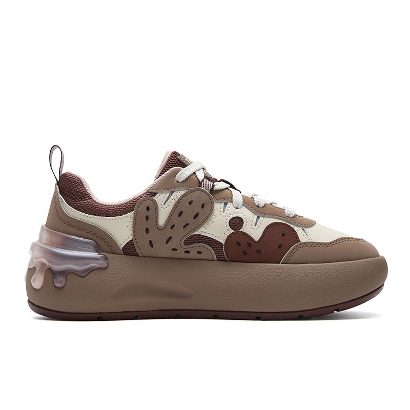 FILA CACTI Low top Skateboard Shoes Women's Brown White F12W541203FCA