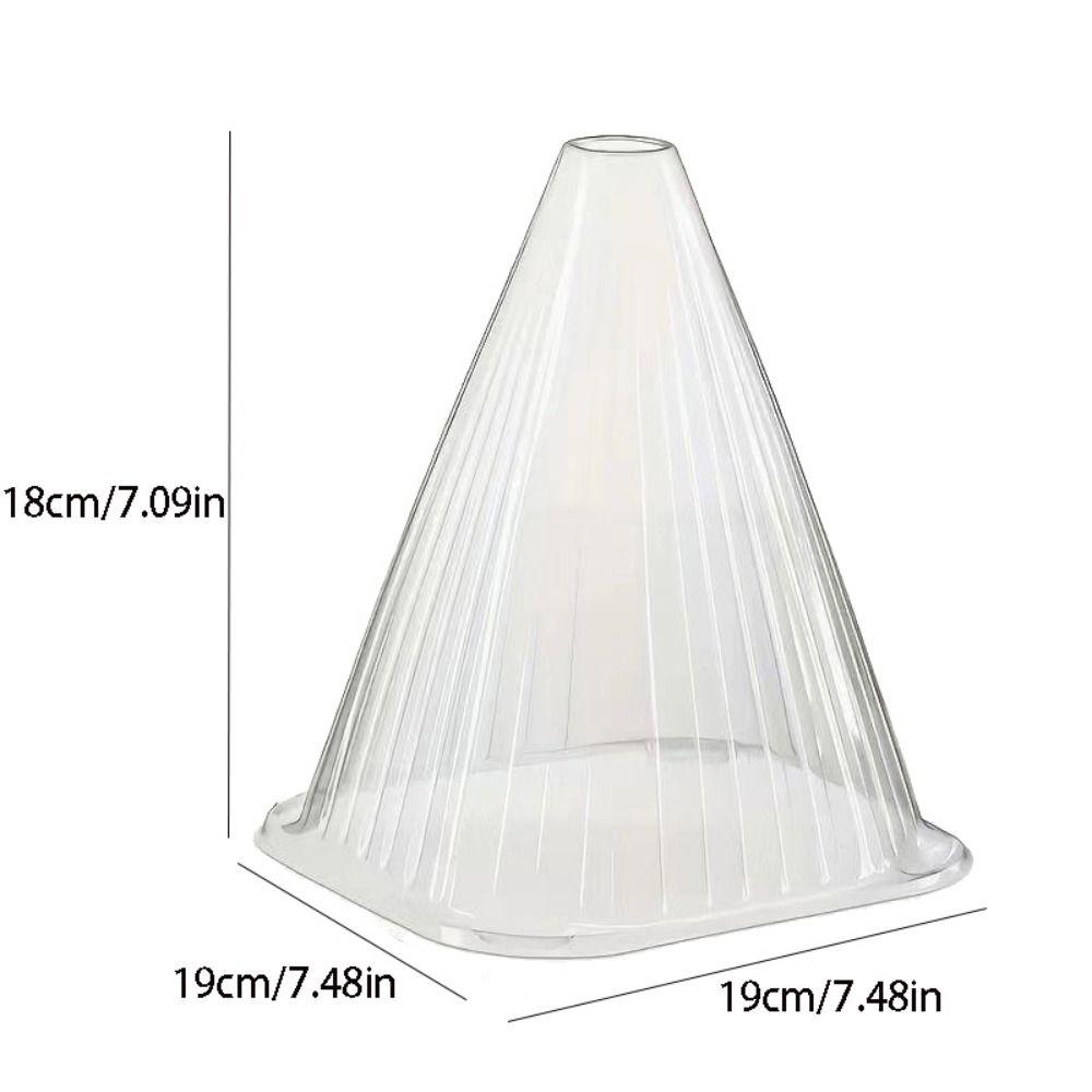 20 шт. ветрозащитный чехол для рассады растений конический защитный чехол для цветов изоляционный чехол для растений защита от заморозков