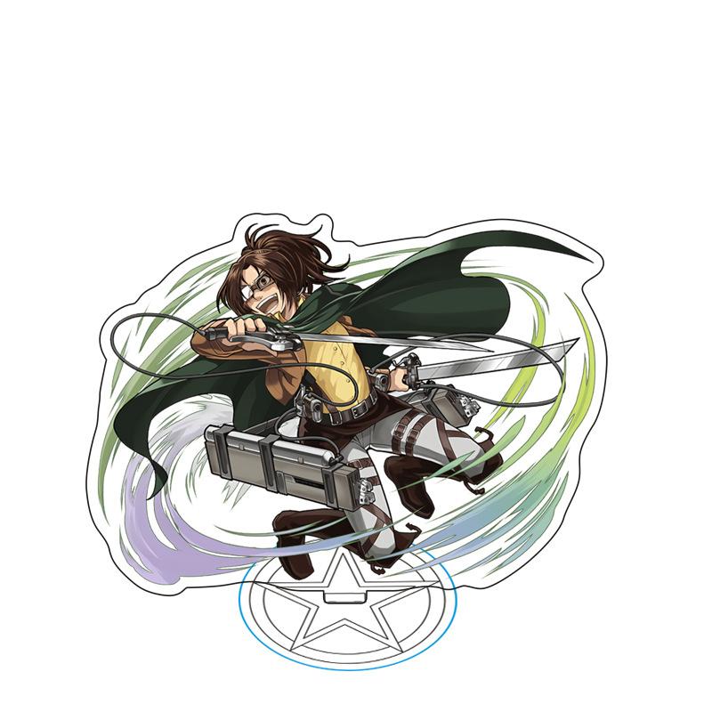 15cm Anime Attack On Titan Acrylic Stand Action Figure Toy Cartoon Figures Desktop Home Decoration