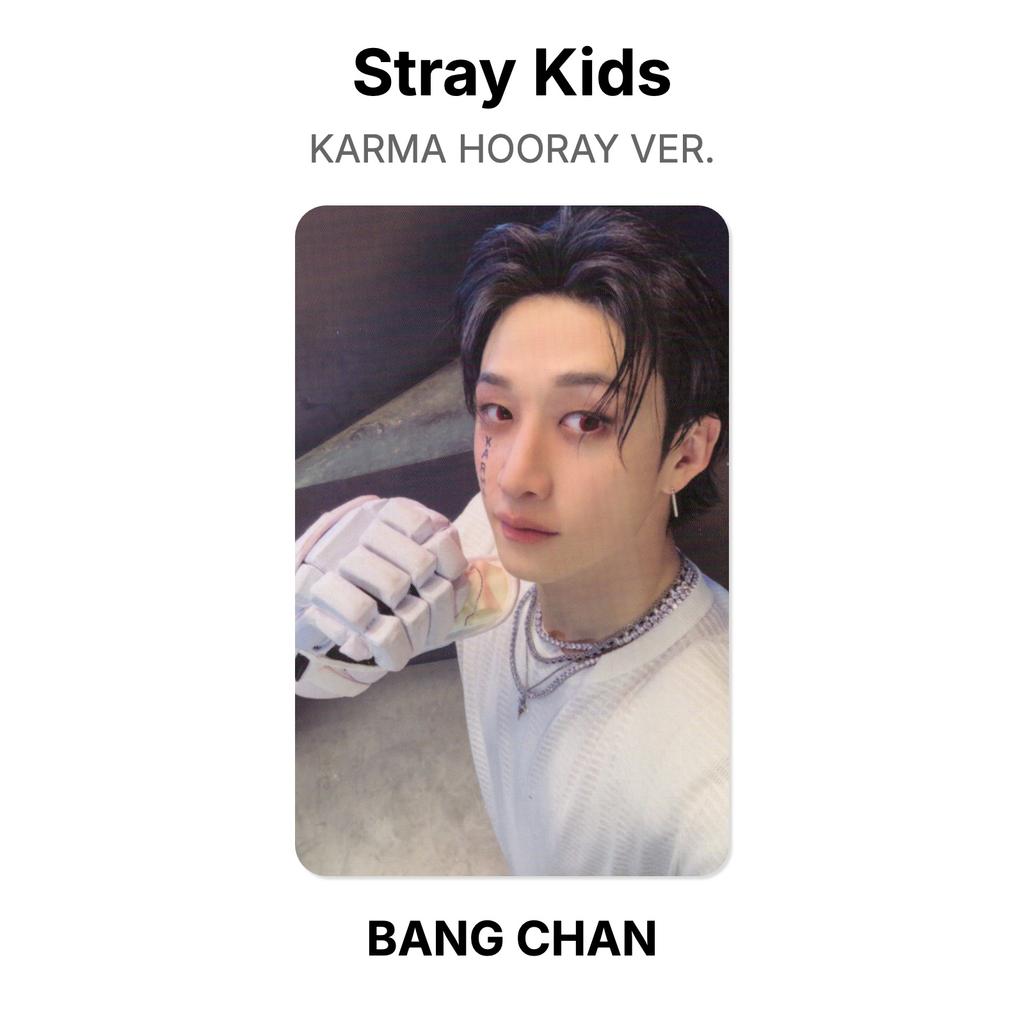Stray Kids КАРМА УРА ВЕР. Официальная фотокарта