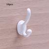 10pcs 1:12 Clothes Coat Hook Rack Mini Metal Wall Hangers Modle Toy  Doll house Bathroom Accessories