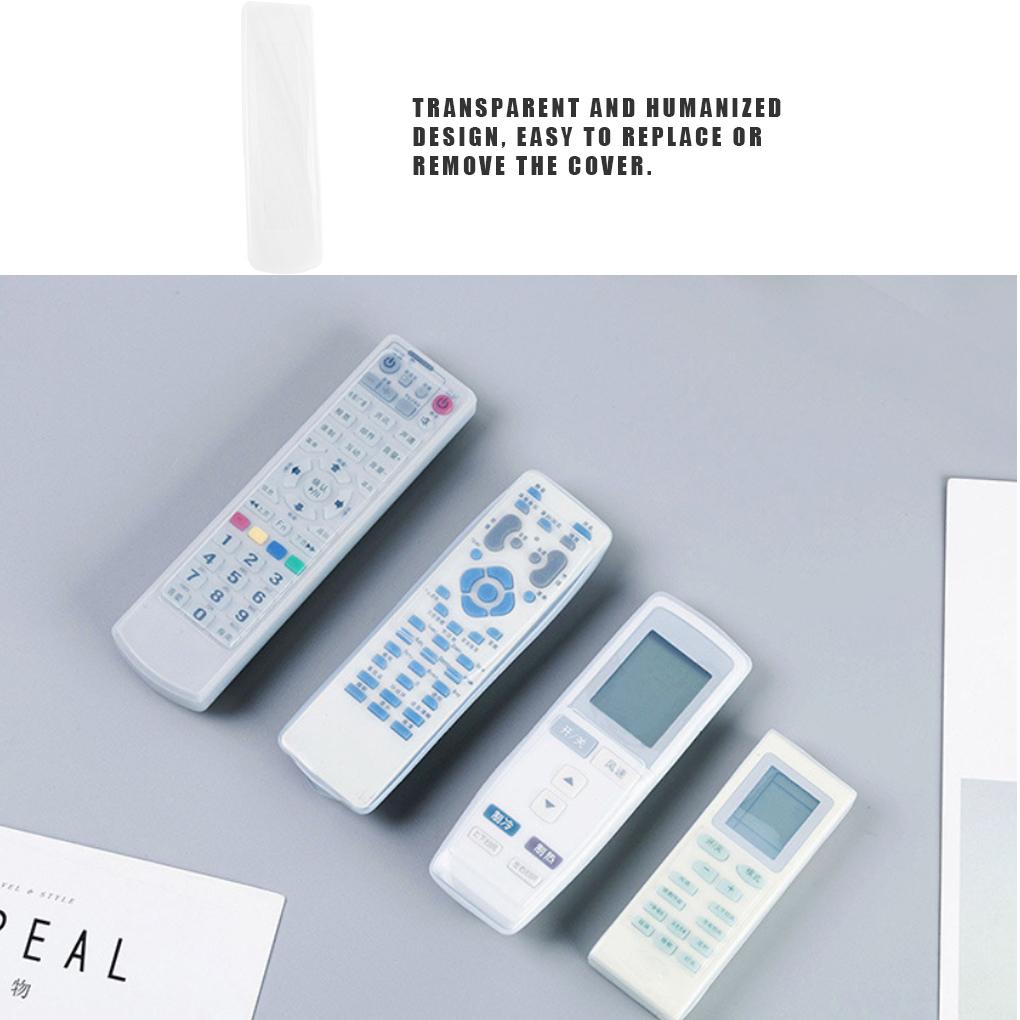 Remote Control Dustproof Cover Home Appliance Controller Waterproof Silicone Guard C Type