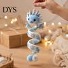Продвинутые проекты для рукоделия DIY Набор для изготовления подвесного украшения «Дракон Спираль», Легкая сборка Декоративное искусство, Инклюзивный набор для вязания крючком ручной работы для людей с ограниченными возможностями