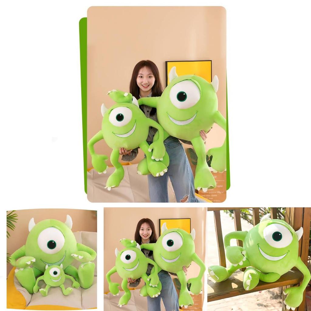 Charming Big-eyed Monster Plush Toy Soft Stuffed Doll For Kids' Birthday