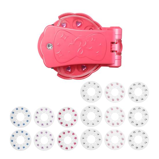 Rhinestones Applicator One-Click Sparkling Styling Tool Brilliant Rhinestone Series No Heat Required Hair Clothing