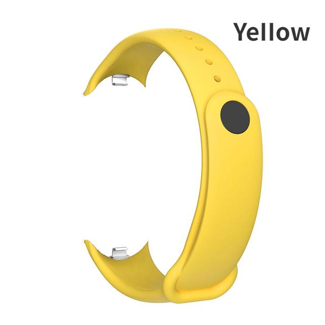 Ремешок LUJING для Xiaomi Mi Band 8, силиконовый спортивный ремешок, раздвижной демонтажный браслет для Mi Band 8, NFC браслет, аксессуары для умных часов