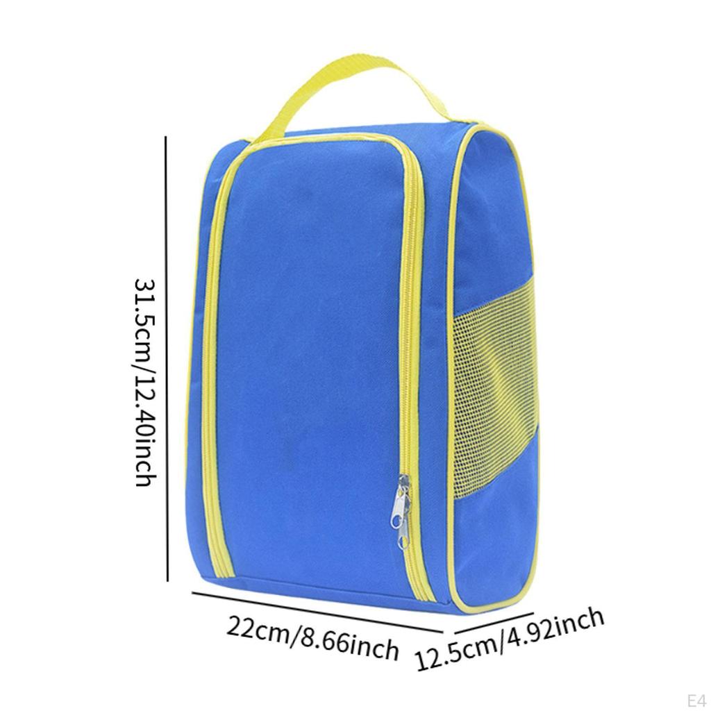 Сумка для обуви для гольфа, переносное оборудование, большая вместимость, сумка для переноски обуви для бега и кемпинга