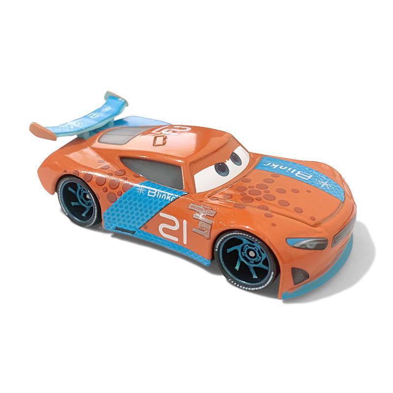 Pixar Тачки 3 Аниме Фигурка Школьный Автобус Мультяшная Модель Машины 1:55 Металлический сплав для литья под давлением Автомобили Детские игрушки Подарки на день рождения