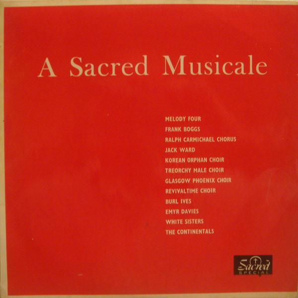 Виниловая пластинка РАЗЛИЧНЫЕ A Sacred Musicale SAC5001 Sacred 1968 UK Мировая музыка Б/у