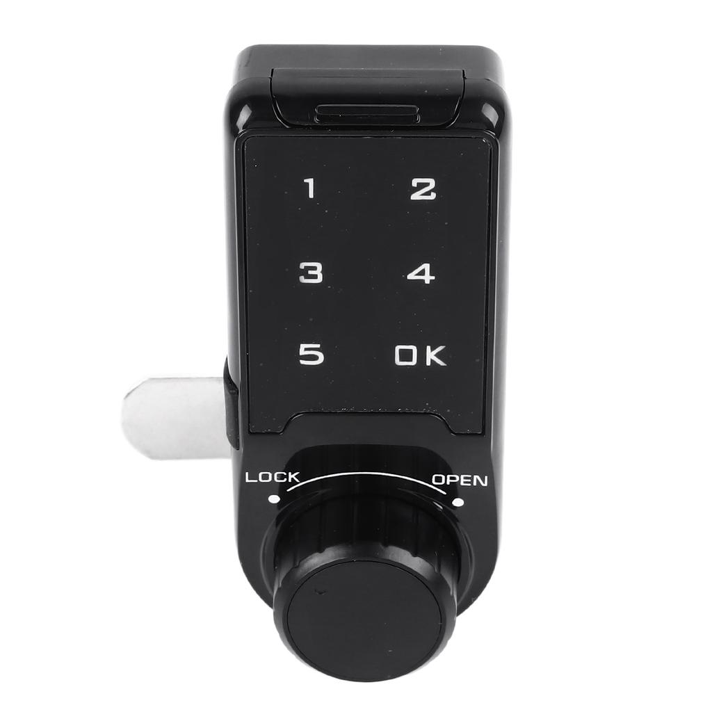 Сенсорная цифровая парольная клавиатура Замок для шкафа 20 мм Черный Электронный Противоугонный Засов для ящика
