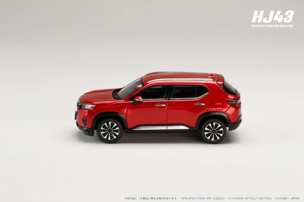 HJ43 143 Honda WR-V Иллюминас Красный Металлик (Готовая модель)