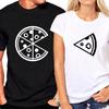 Creativity Pizza Print Women T Shirt Short Sleeve O Neck Loose Women Tshirt Ladies Tee Shirt Tops Clothes Camisetas Mujer