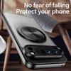 Совместимый магнитный чехол для зарядки Google Pixel 10 Pro XL с подставкой 360° и защитой с ощущением кожи