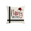 New Christmas Printed Pillow Case Sofa Bedroom Living Room Decorative Pillow Cushion Waist