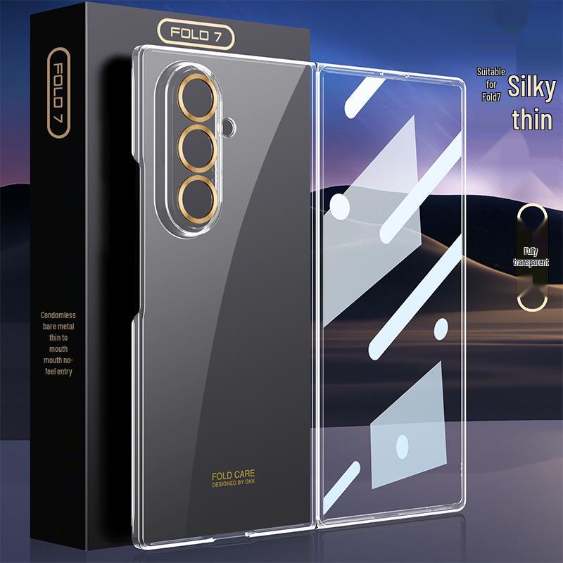Samsung Z Fold 7 Ультратонкий Жесткий Защитный Чехол со Встроенной Пленкой