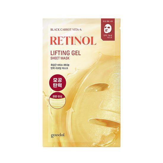 Goodal Черная Морковь Vita A Retinol Elasticity Lifting Mask 1 шт.