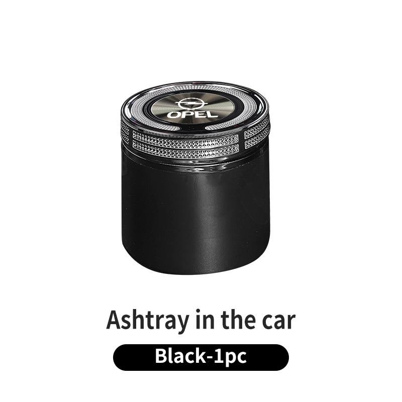 New Car Ashtray Storage BoxCD Pattern Ceramic Flask Accessories For Opel Corsa Astra Insignia Vectra Zafira Meriva Mokka Grandla QA5