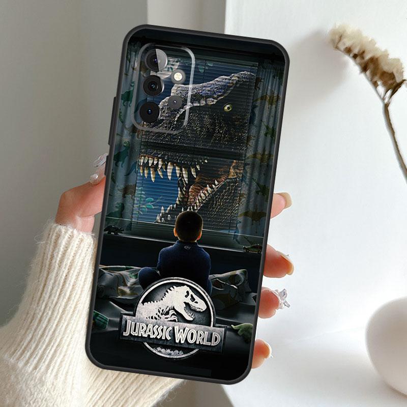 Jurassic Park Dinosaur World For Samsung Galaxy A51 A71 A12 A22 A32 A52 A72 A13 A23 A33 A54 A53 A34 A73 A21S A52S Phone Case