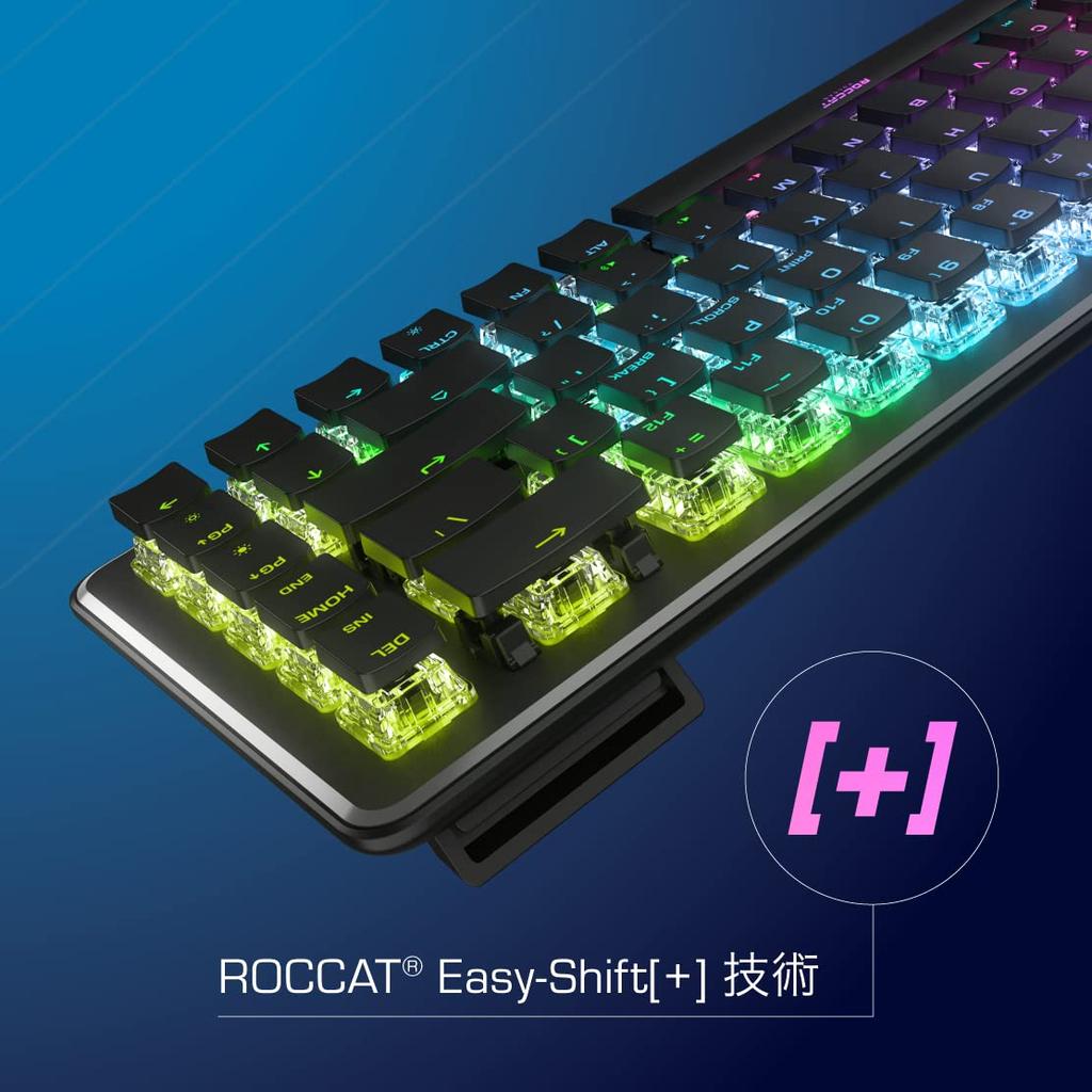 ROCCAT USB VULCAN II Игровая раскладка авторизованный дистрибьютор Мини/RGB клавиатура/черный/английский [Японский продукт]