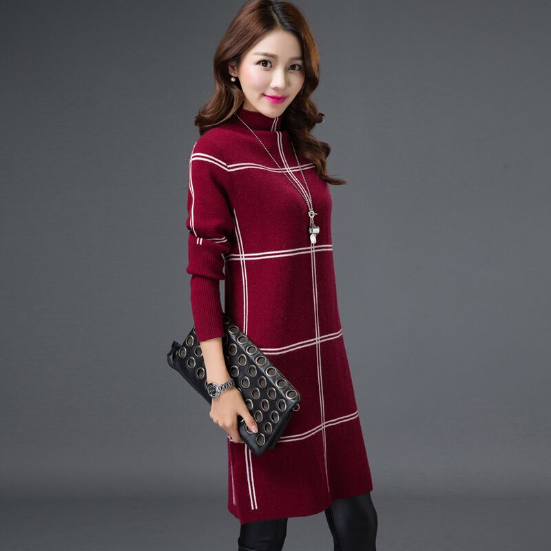 Осень-зима, новый женский свитер, женские свитера с воротником, пуловеры, бархатные толстые длинные сетчатые трикотажные свитера, женские свитера