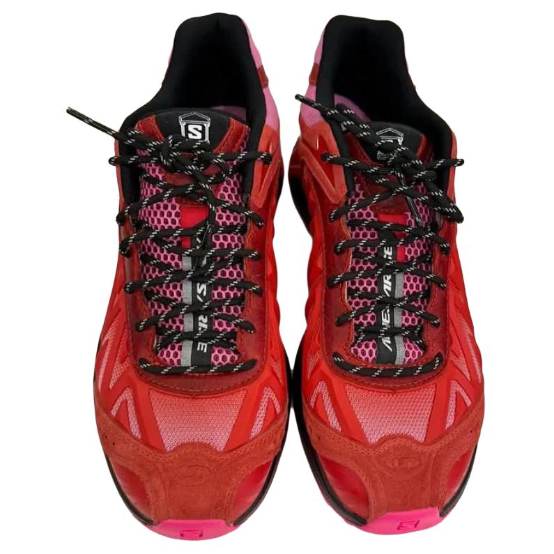 SALOMON Aries X  XT-Whisper Удобные Универсальные Амортизирующие Поддерживающие Прочные Кроссовки для Бега Унисекс Красный Розовый 492187