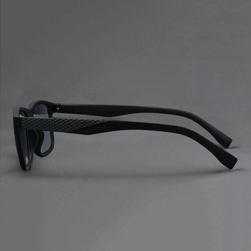 Мужские квадратные солнцезащитные очки для чтения Классические с защитой от УФ-излучения Очки для пресбиопии Мужские Новые с диоптриями от +1.00 до +4.00