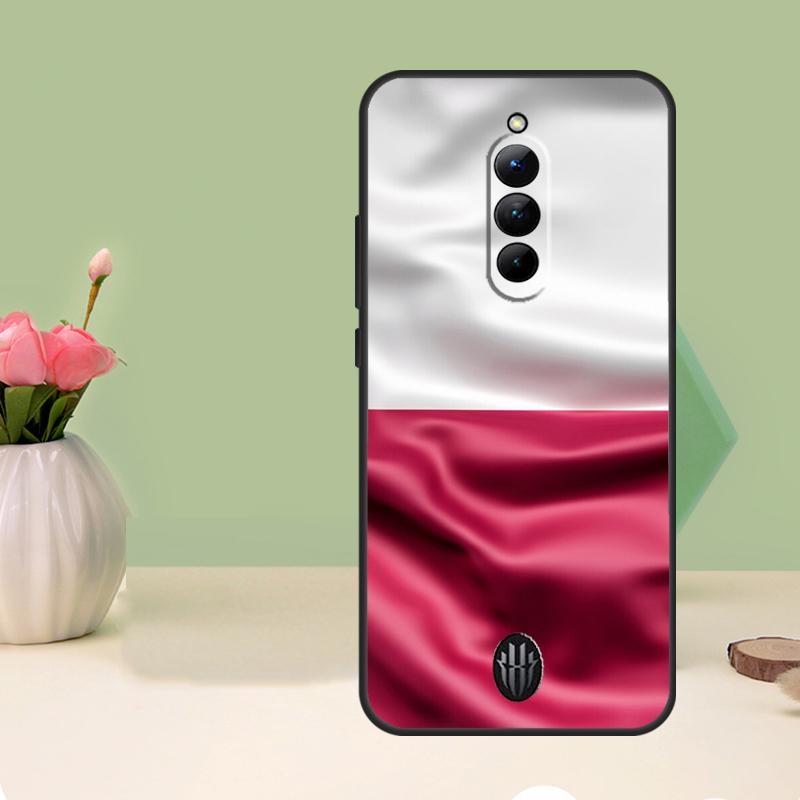 Чехол Флаг Польши для Nubia Red Magic 6 7 8 9 10 Pro 6S 7S Pro 5G 6R RedMagic 8S 9S 8 9 10 Pro Plus