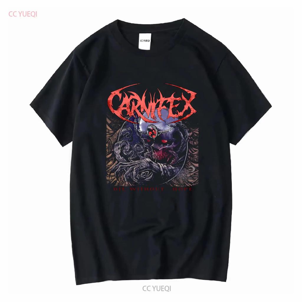 Винтажная футболка Carnifex Die Without Hope Черная Размер Medium Редкая Гранж с длинным или коротким рукавом винтажная Стираная с принтом Мягкая