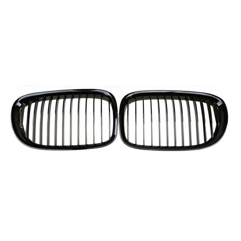 For BMW 7 Series 4-Door Sedan F01 F02 F03 F04 760Li 750Li 750i 2009-15 Front Kidney Bumper Racing Grille Mesh Single Line Grill