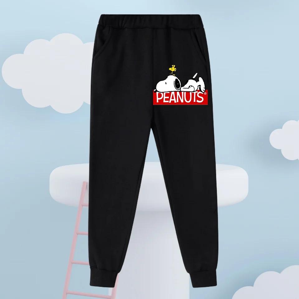 Cute Cartoon Zipper Hoodie Autumn Winter Trendy Fashion Street Style Kids Apparel Snoopy Boys Girls 3 14