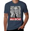 Футболка с дизайном Луи де Фюнеса Ma Biche, повседневная, из мягкого хлопка, с коротким рукавом