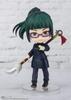 TAMASHII NATIONS Фигурка Figuarts mini Jujutsu Kaisen Maki Zenin, примерно 90 мм, окрашенная, подвижная, из ПВХ и АБС