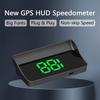 W1 HUD Проектор на лобовое стекло Автомобильный Head Up Display GPS Спидометр Электронные аксессуары Для всех автомобилей 0 Энергопотребление