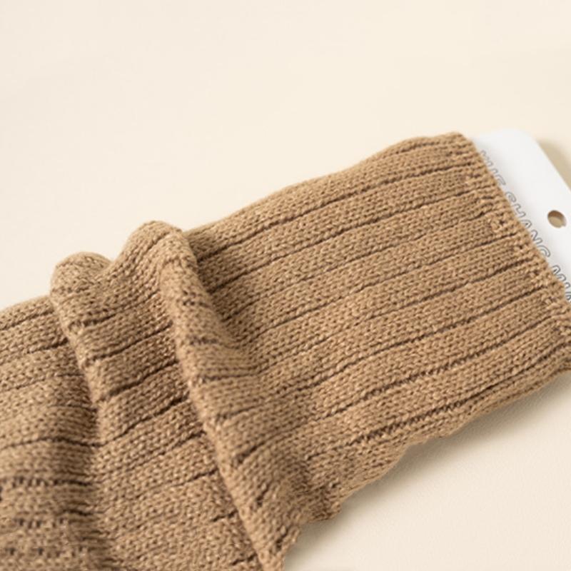 Baby Pile Socks Children Leg Warmers Lolitas  Knitted Socks Baby Girls Warm Cute Sweet Ballet Guards Socks Long Stockings Knitted Leg Covers