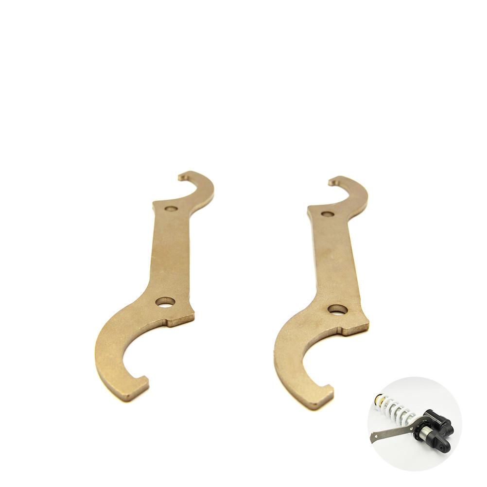 Stainless Steel Motorcycle Rear Shock Absorber Steering Stem Wrench Hook Spanner