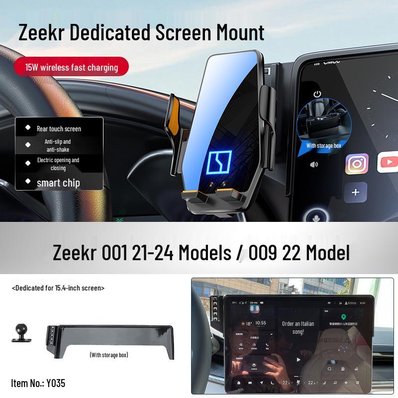 Автомобильные держатели для телефонов Zeekr: 25 моделей для 001, 007, 7X, 009 и MIX