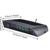 Solar Powered Car Digital Watch High Precision Night Light Car Clock Multi-functional Luminous LED Digital Car Clock Car Use