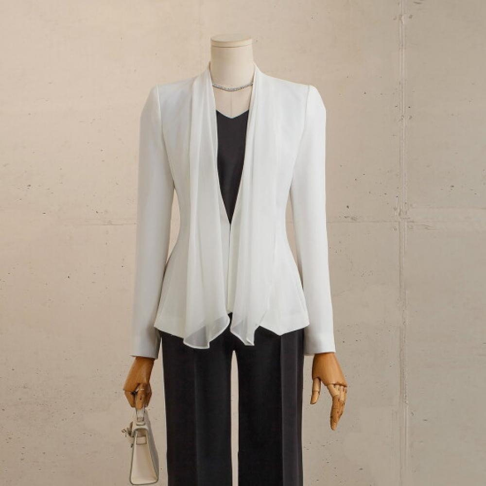 Win Scarf Drape Formal Jacket