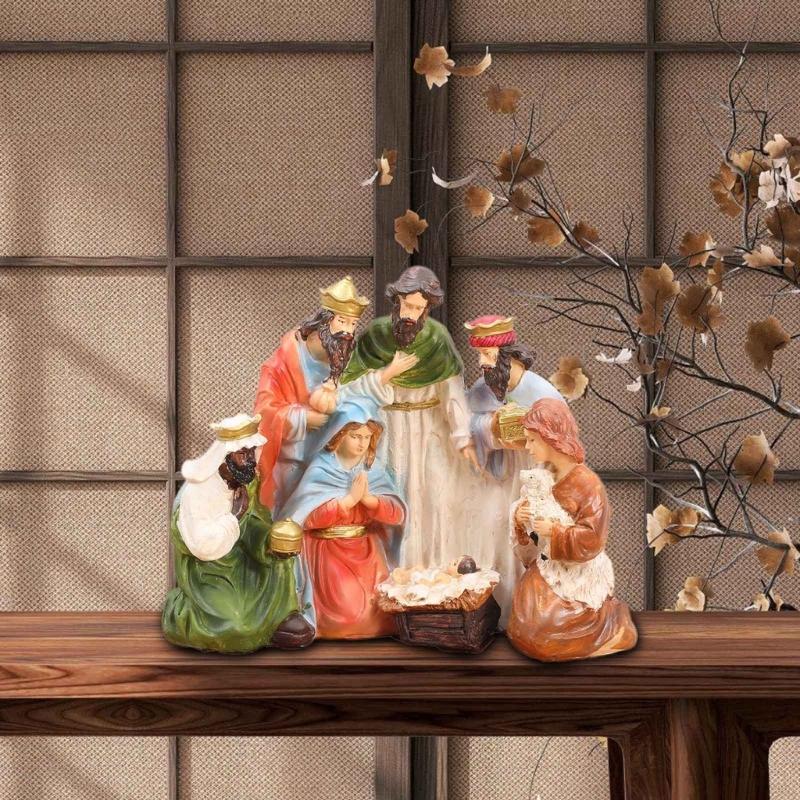 62KD Фестивальный Рождественский Набор Настольный Дисплей Рождественские Украшения Домашний Декор