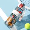Leak Proof Colorful Plastic Cup PC Outdoor Sports Kettle 800ml Sports Water Bottle  School