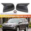 Для Toyota Highlander 2008 2009-2013 ABS Автомобильная крышка бокового зеркала заднего вида Колпачок крыла Внешняя накладка корпуса двери Клейкая наклейка