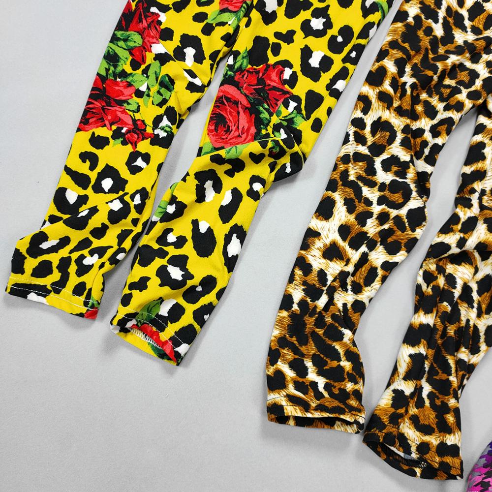 Детские леггинсы для девочек с различными принтами