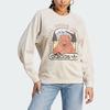Women's Sweatshirt Adidas Originals Sweatshirt Women's Light Khaki