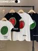 Double-Sided Flip Sequin Family T-Shirts: Matching Mother-Daughter Watermelon Patterns, Summer 2025 Collection.