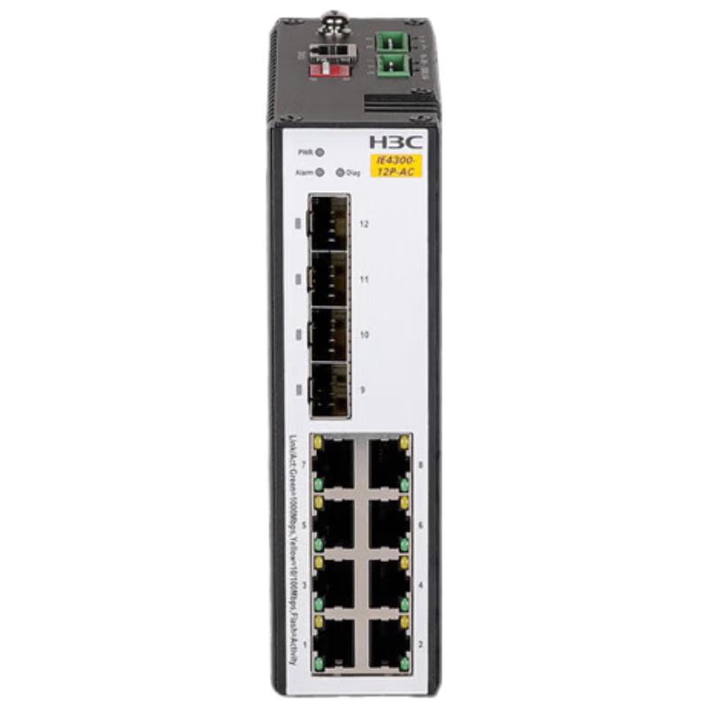 H3C IE4300-12P-AC Industrial Managed Ethernet Switch